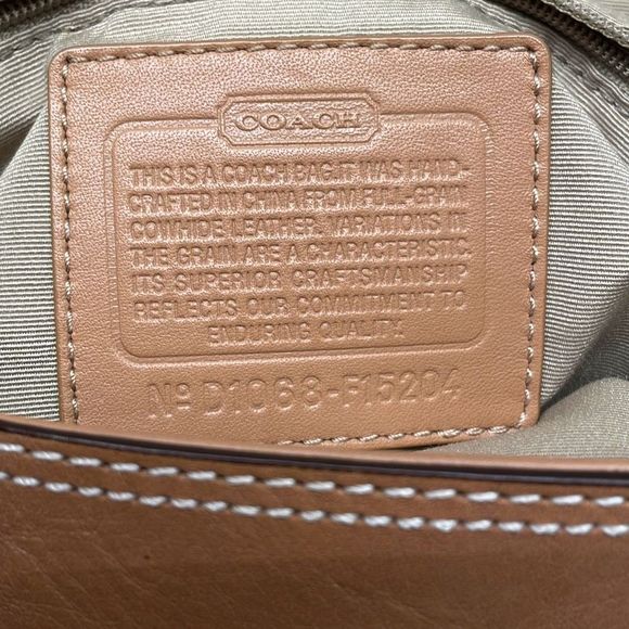 Coach Shoulder Bag Medium Soho Soft Leather Two Toned Hobo Spring Fling W COA - Picture 8 of 11